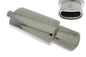Endschalldämpfer TurboWorks 80x145mm, Eingang 63,5mm