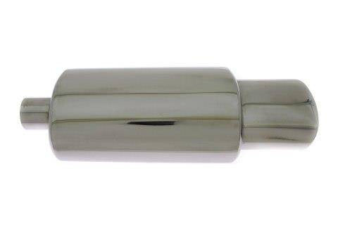 Endschalldämpfer TurboWorks 80x145mm, Eingang 63,5mm