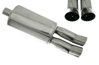 Endschalldämpfer TurboWorks 2x76mm, Eingang 63,5mm