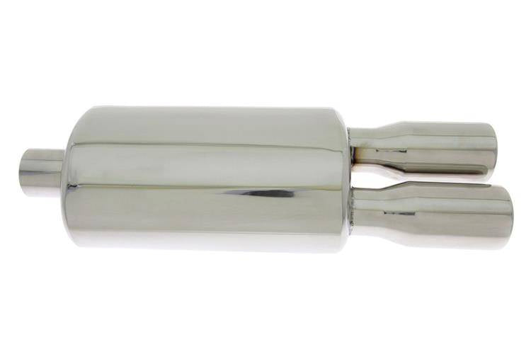 Endschalldämpfer TurboWorks 2x77mm, Eingang 63,5mm