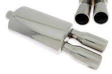 Endschalldämpfer TurboWorks 2x77mm, Eingang 63,5mm