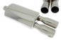 Endschalldämpfer TurboWorks 2x77mm, Eingang 63,5mm
