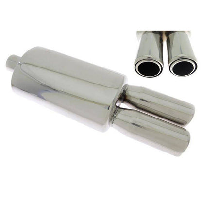 Endschalldämpfer TurboWorks 2x76mm, Eingang 63,5mm