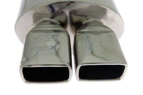 Endschalldämpfer TurboWorks 2x65x86mm, Eingang 63,5mm