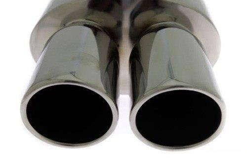 Rear Muffler TurboWorks 2x90mm inlet 63,5mm