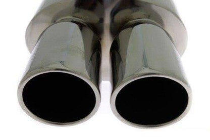 Rear Muffler TurboWorks 2x90mm inlet 63,5mm