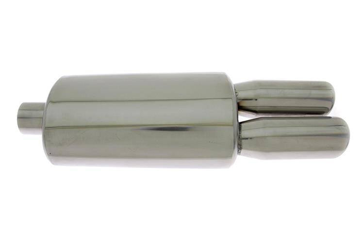 Endschalldämpfer TurboWorks 2x76mm, Eingang 63,5mm