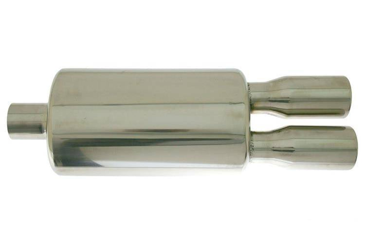 Endschalldämpfer TurboWorks 2x76mm, Eingang 63,5mm