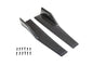 Universelle schwarze Seitenschweller Rocker Splitter Winglet Wings Canard Diffusor Typ 2