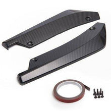 Universeller Heckstoßfänger-Lippen-Splitter Diffusor Frontspoiler Canard Deflektor Carbon