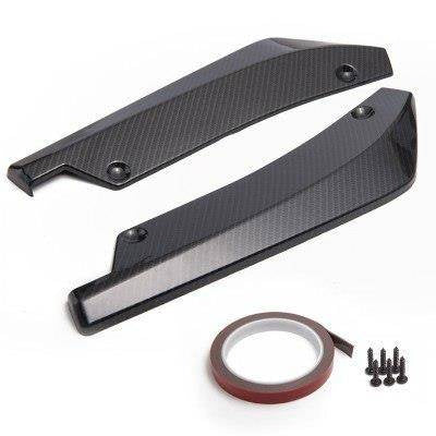 Universeller Heckstoßfänger-Lippen-Splitter Diffusor Frontspoiler Canard Deflektor Carbon