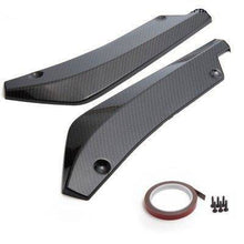 Universeller Heckstoßfänger-Lippen-Splitter Diffusor Frontspoiler Canard Deflektor Carbon