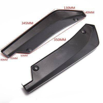 Universeller Heckstoßfänger-Lippen-Splitter Diffusor Frontspoiler Canard Deflektor Carbon