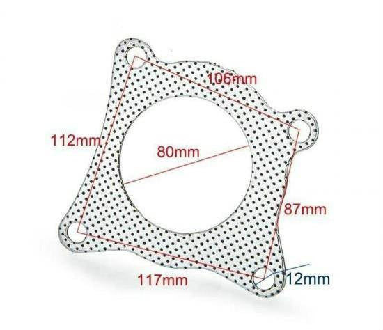 TurboWorks Downpipe gasket K03 VW Seat Audi TFSI