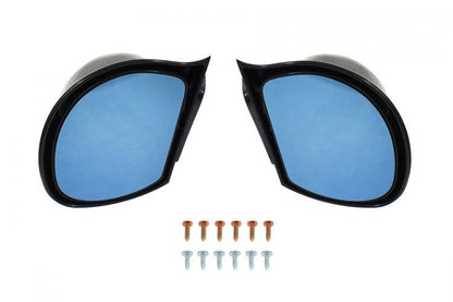 Mirrors Uniwersalne Z3 ABS Black Manual Blue Glass