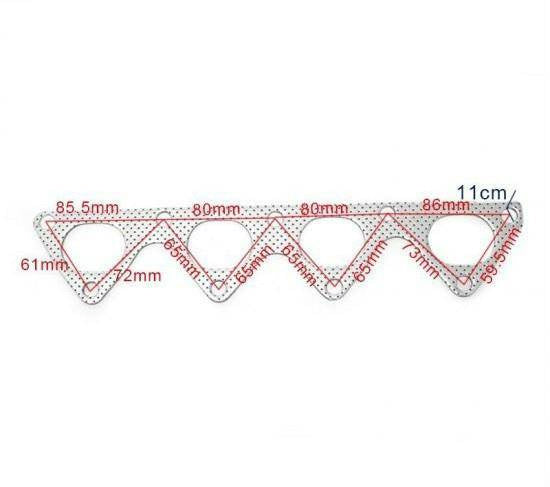 Auspuffdichtung Graphit Honda B16 B16A B18