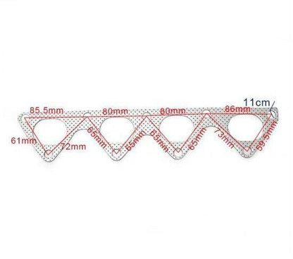Auspuffdichtung Graphit Honda B16 B16A B18