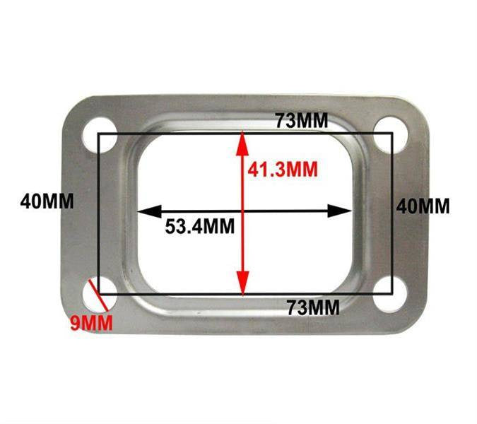 TurboWorks Stainless Steel Turbo Flanges Gasket T25 T28 GT25 GT28 Manifold