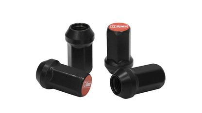 Forged wheel lug nuts D1Spec Alu 1,25 Black/Red