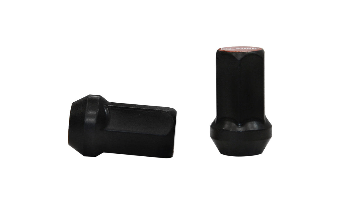 Forged wheel lug nuts D1Spec Alu 1,25 Black/Red