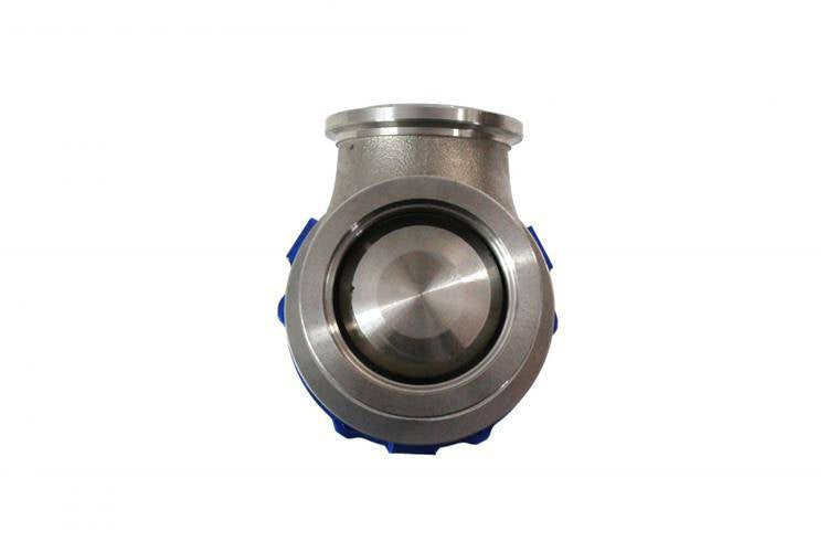 TurboWorks External WasteGate 38mm water cooled 2.5 Bar V-Band Blue