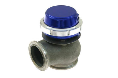 TurboWorks External WasteGate 50mm 0.5 Bar V-Band Blue