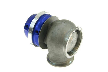 TurboWorks External WasteGate 50mm 0.5 Bar V-Band Blue