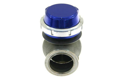 TurboWorks External WasteGate 50mm 0.5 Bar V-Band Blue