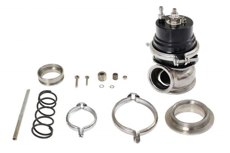TurboWorks Externes WasteGate 60mm 1,6 Bar V-Band Schwarz