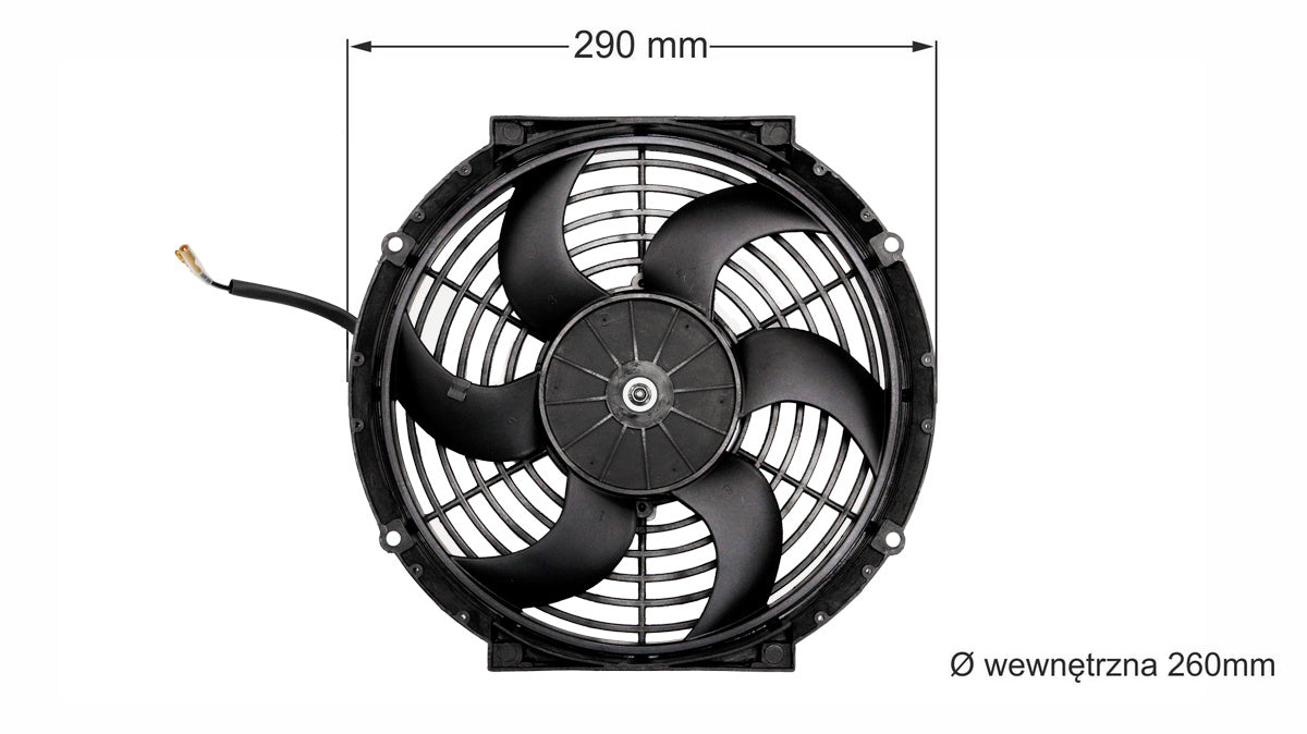 TurboWorks Cooling fan 10" type 2 pusher/puller