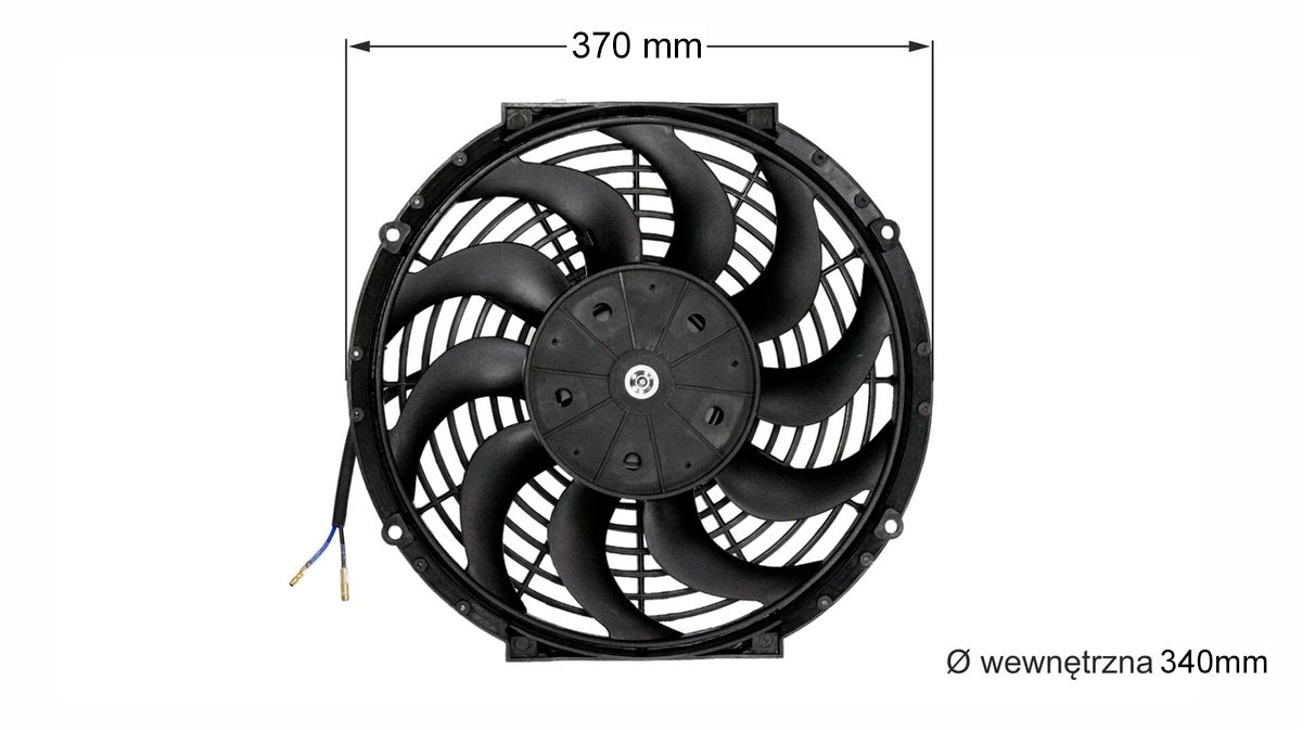 TurboWorks Cooling fan 14" type 2 pusher/puller