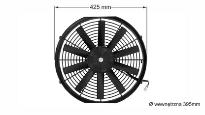 TurboWorks Cooling fan 16" type 1 pusher/puller