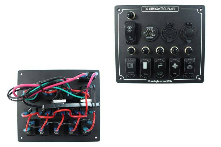 Schalterpanel universal, 9 Elemente