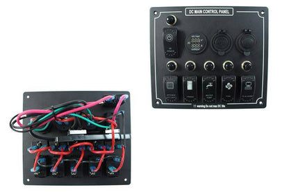 Schalterpanel universal, 9 Elemente
