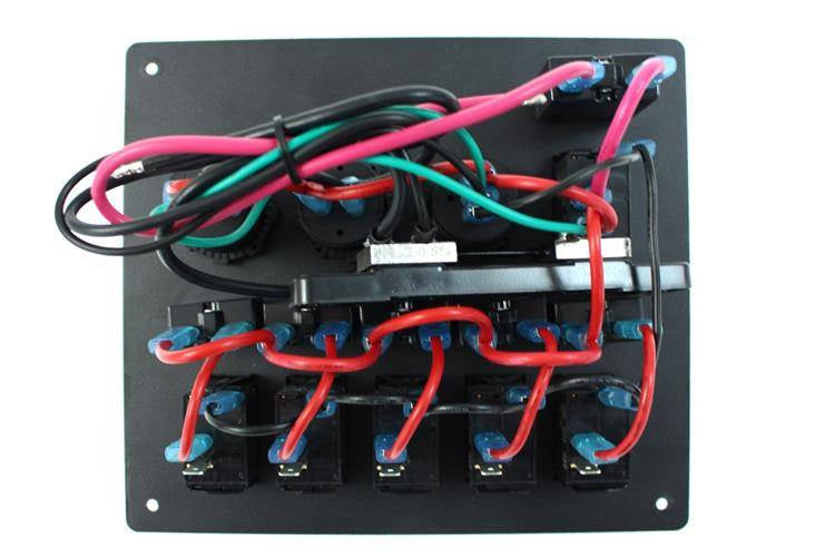 Schalterpanel universal, 9 Elemente