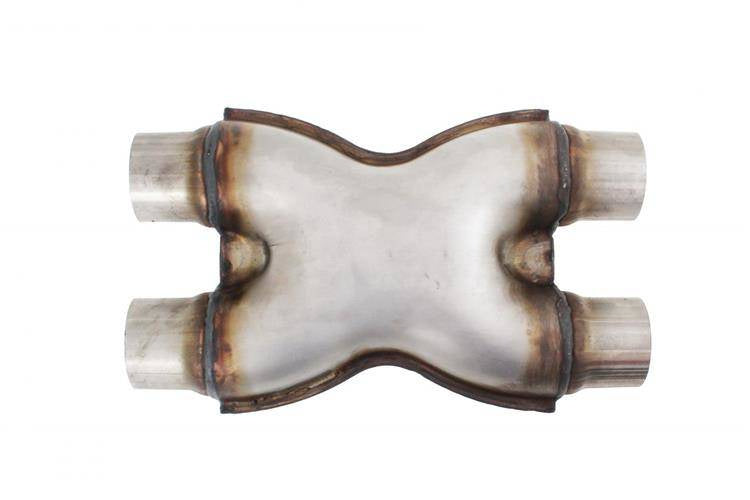 Exhaust Stamped X-Pipes 2,0" 51mm
