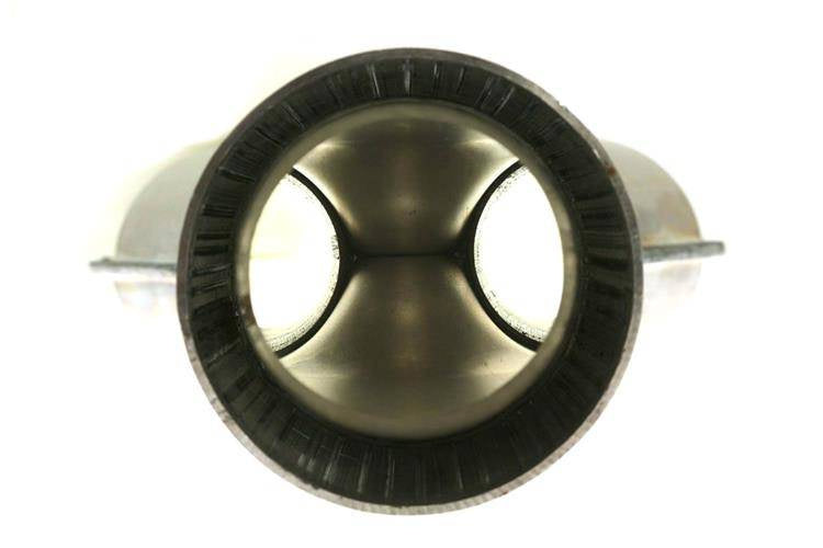 Stainless Y-Pipe Collector  2,5-2"