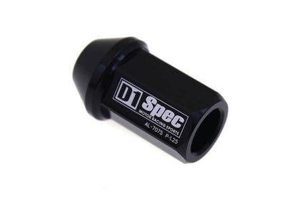 Forged wheel lug nuts D1Spec Alu 12x1,25 black