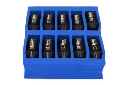 Forged wheel lug nuts D1Spec Alu 12x1,25 black
