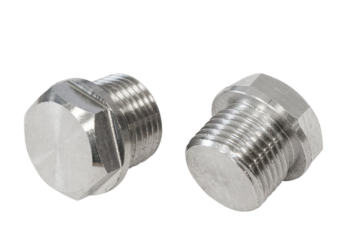 O2-Lambdasonden-Stecker 18Mx1,5 Edelstahl 2 Stück.