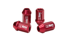 Geschmiedete Radmuttern D1Spec Alu 12x1,25 rot