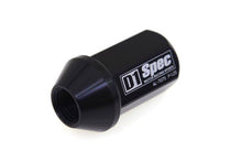 Geschmiedete Radmuttern D1Spec Alu 12x1,5 schwarz