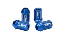 Geschmiedete Radmuttern D1Spec Alu 12x1,5 blau
