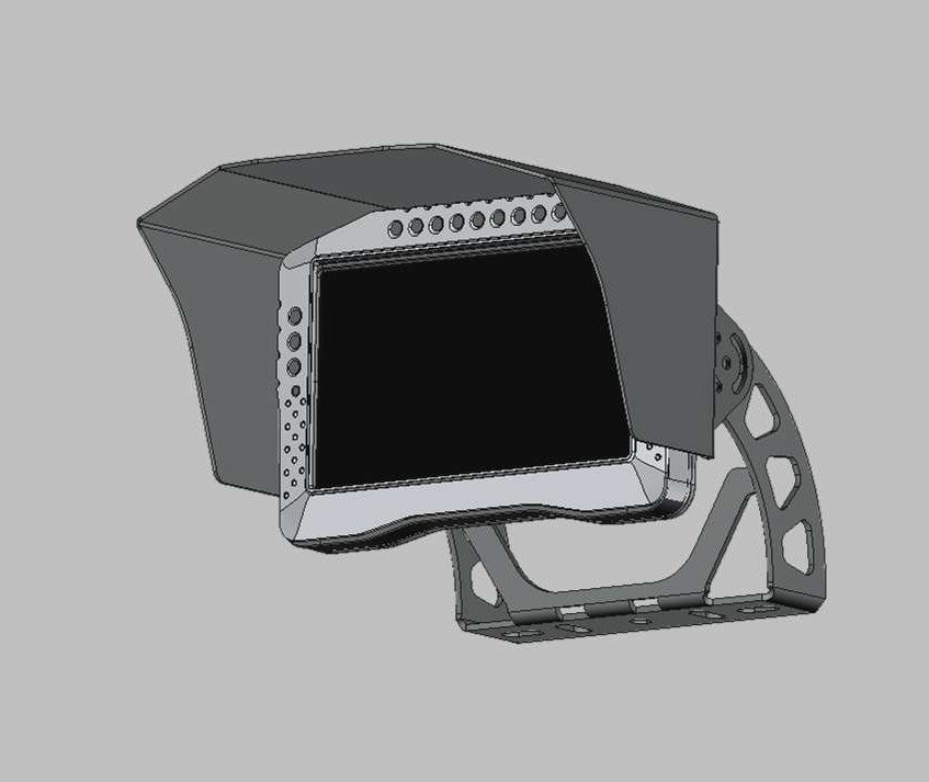 ADU 7 Ecumaster RS Black display visor