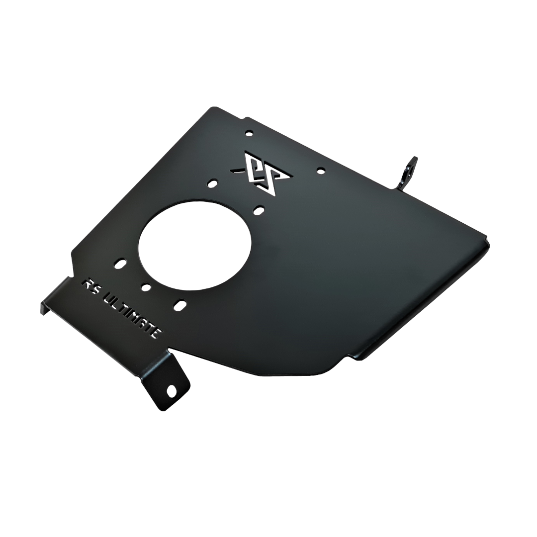 Handbremsbefestigungsplatte ohne Löcher BMW E36 Schwarz