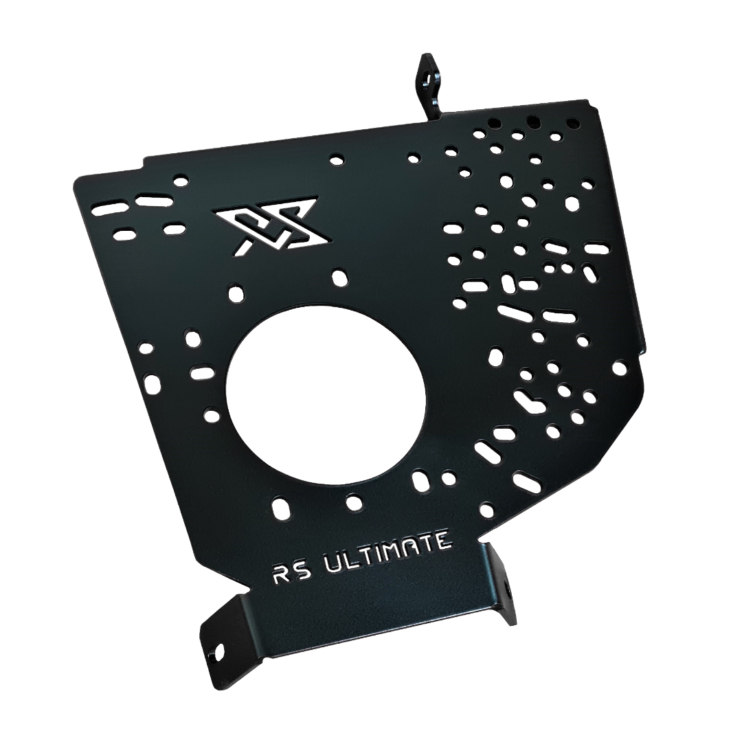 Handbremsen-Montageplatte gebohrt BMW E36 Schwarz