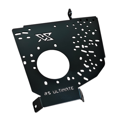 Handbremsen-Montageplatte gebohrt BMW E36 Schwarz