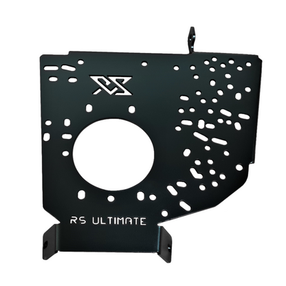 Handbremsbefestigungsplatte gebohrt BMW E36 Fluo