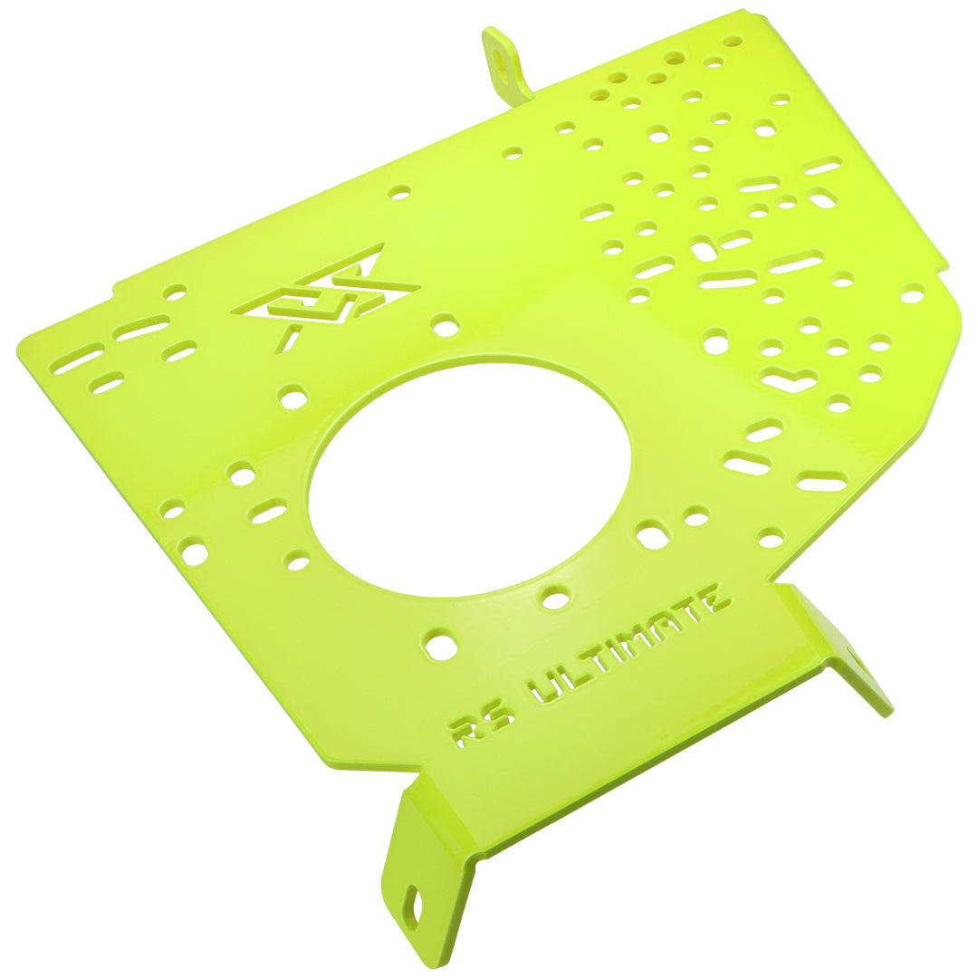 Handbremsbefestigungsplatte gebohrt BMW E36 Fluo