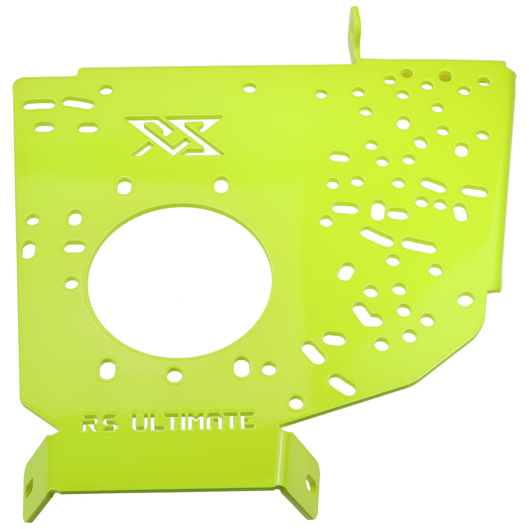 Handbremsbefestigungsplatte gebohrt BMW E36 Fluo